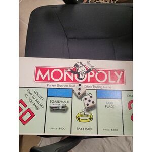 MONOPOLY Vintage 1985 Board Game Parker Brothers No 0009 Complete Classic Ed